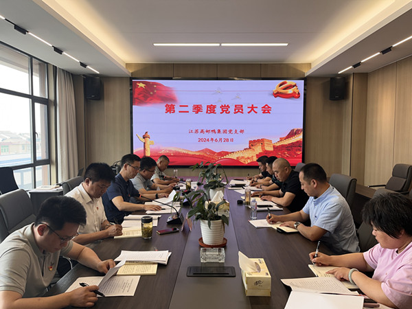 高郵鴨集團(tuán)黨支部召開第二季度黨員大會 (1)_副本.jpg